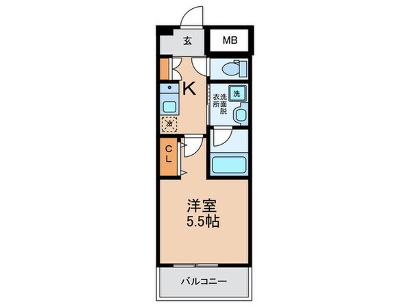 ＮＥＸＴ　ＳＴＡＧＥ本町の物件間取画像